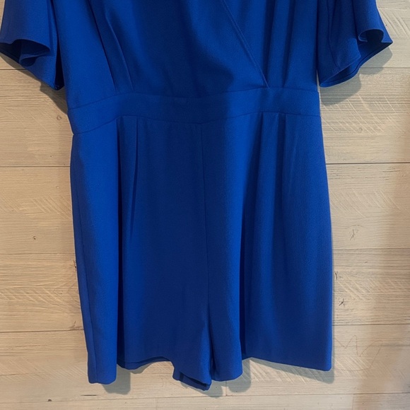 Zara Cobalt Blue Cold Shoulder Romper - Picture 5 of 9